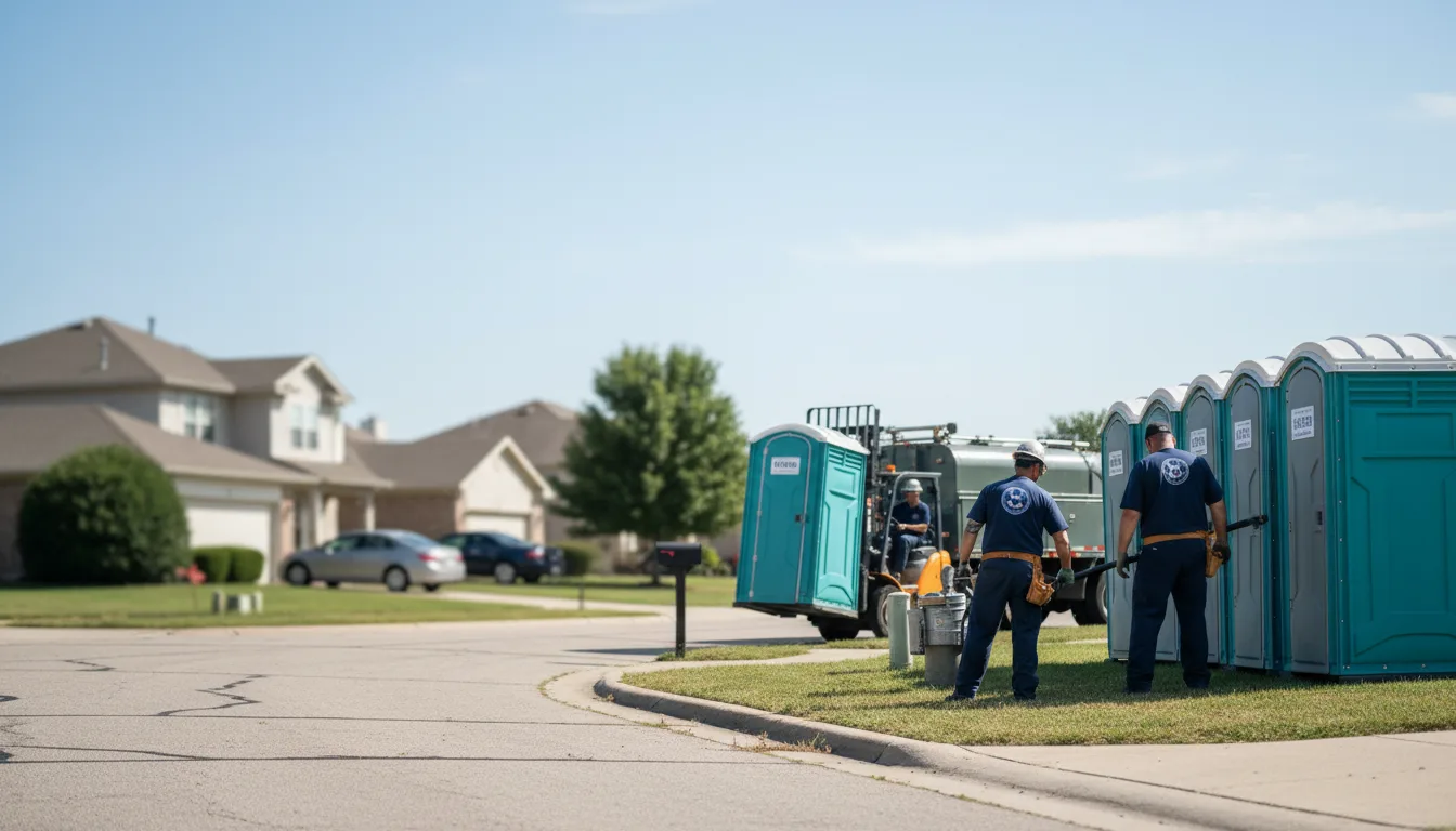 Porta Potty Rental in Briscoe, TX near me